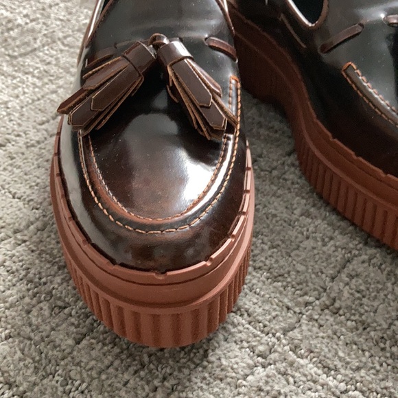 TOD’S Tasseled Glossed-Leather Loafers - Picture 9 of 14